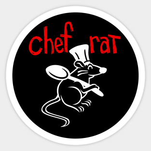 CHEF RAT Sticker